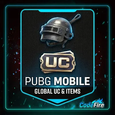 PUBG Mobile 60 - 325 - 660 - 1800 - 3850 - 8100 UC by ID ( Low Brice )