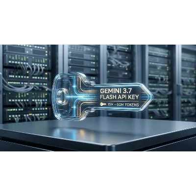 Gemini 3.7 Flash API Key 15M–60M токенов - irongamers.ru