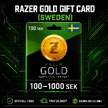 Razer Gold Gift Card (Швеция) 100–1000 SEK | Код пополнения