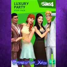 The Sims 4 Luxury Party Stuff XBOX DLC