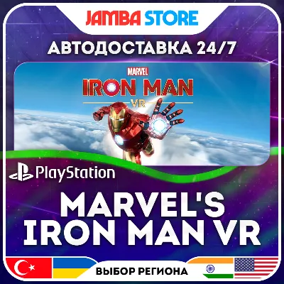 Marvel's Iron Man VR · PS4 · TR/UA/IN/PL/US · АВТО 24/7 - irongamers.ru