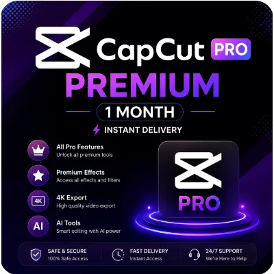 capcut pro accounts 1month subscription FW - irongamers.ru
