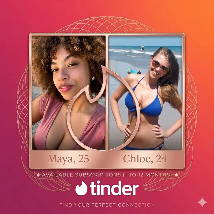 [ Tinder ] => [ 1 · 3 · 6 · 12 ] ::: [ INVITE ] :::: Link : At Your Account !