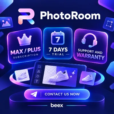 Photoroom PRO/MAX -7 дневная пробная версия- Личный аккаунт (автоматическая доставкa) - irongamers.ru