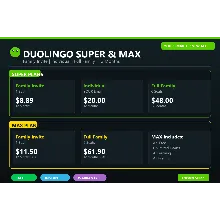 DUOLINGO SUPER & MAX | ПРИГЛАШЕНИЕ / СЕМЬЯ | ВАШ EMAIL ИЛИ НОВЫЙ АКК | МГНОВЕННО