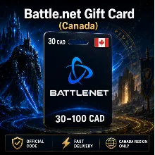 Battle.net Gift Card (Канада) 30–100 CAD | Код пополнения