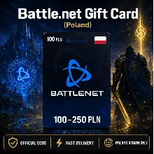 Battle.net Gift Card (Польша) 100–250 PLN | Код пополнения