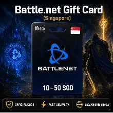 Battle.net Gift Card (Сингапур) 10–50 SGD | Код пополнения