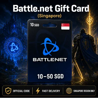 Battle.net Gift Card (Singapore) 10–50 SGD | Top-up Code