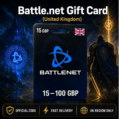 Battle.net Gift Card (United Kingdom) 15–100 GBP | Top-up Code