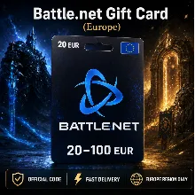 Battle.net Gift Card (Европа) 20–100 EUR | Код пополнения