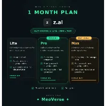 ✅ Z AI | GLM Coding Lite/Pro/Max Plan1 Month 🔒 Full Warranty ⚡Private account