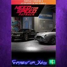 Need for Speed Payback Pontiac Firebird & Aston Martin DB5 Superbuild Bundle XBOX D