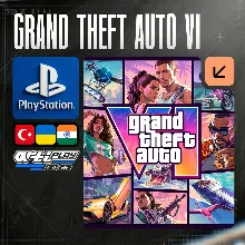 [24/7] GTA 6 GRAND THEFT AUTO VI | PS5 | Любой Аккаунт | Украина/Турция/Индия - irongamers.ru