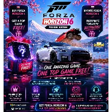 МГНОВЕННАЯ АВТОДОСТАВКА | FORZA HORIZON 6 PREMIUM EDITION ONLINE + СЕКРЕТНАЯ ТОП-ИГРА
