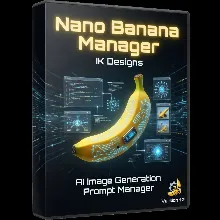 Nano Banana Manager_v1 [Win + Mac]. Профессиональный пульт управления нейросетями