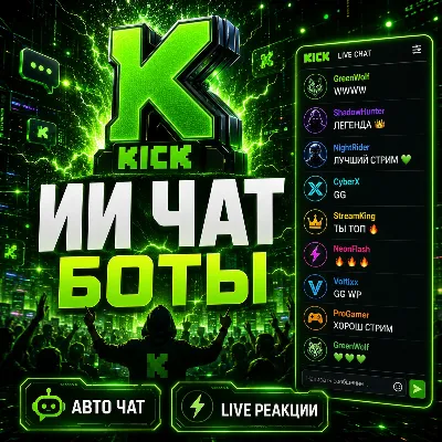 🤖Kick ИИ чат-боты | Активность в чате - irongamers.ru