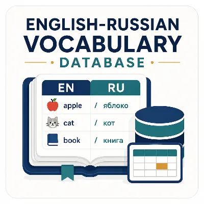 База 20,000 английских слов с русским переводом | English-Russian Vocabulary CSV - irongamers.ru