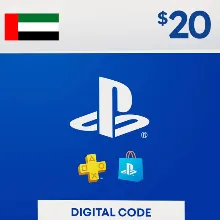 PlayStation Network Card PSN 20 USD (UAE) (PlayStation/AE)