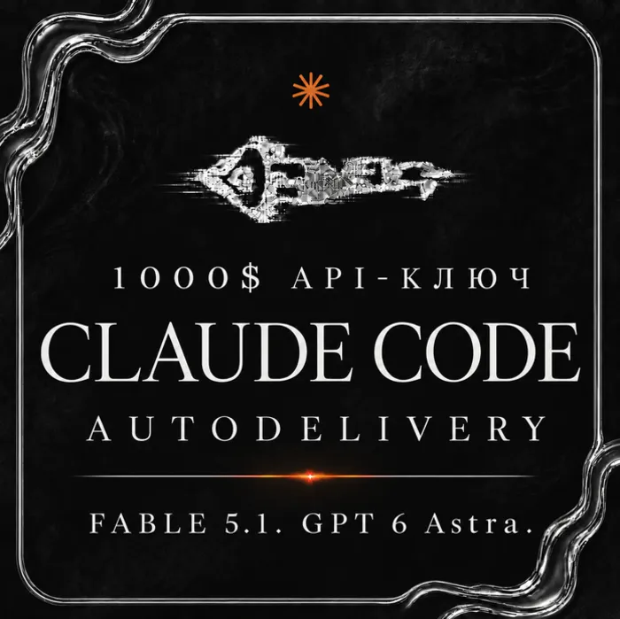 АВТО 24 · 7 · Купить CLAUDE CODE API · OPUS 5 · FABLE 5 · 250$ API · Sonnet 5
