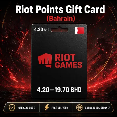 Riot Points Gift Card (Бахрейн) 4.20–19.70 BHD | Код пополнения - irongamers.ru