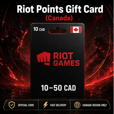 Riot Points Gift Card (Канада) 10–50 CAD | Код пополнения - irongamers.ru