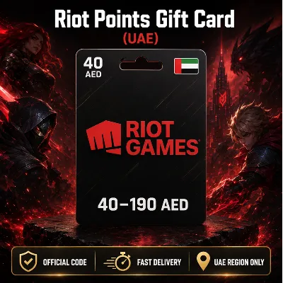 Riot Points Gift Card (ОАЭ) 40–190 AED | Код пополнения - irongamers.ru