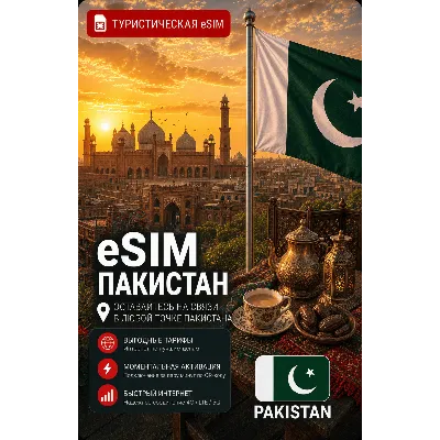 eSIM ПАКИСТАН | МОБИЛЬНЫЙ ИНТЕРНЕТ БЕЗ РОУМИНГА - irongamers.ru