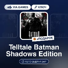 Telltale Batman Shadows Edition (Steam Ключ) МИР (Не все страны) + ПОДАРОК
