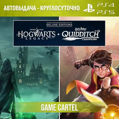 Hogwarts Legacy + Harry Potter: Quidditch Champions (PS4 & PS5) Аренда 7-30 дней