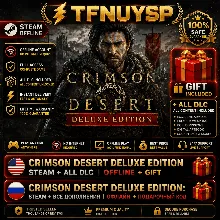 ⚡ CRIMSON DESERT DELUXE EDITION: Steam + все дополнения | Офлайн + подарочный код