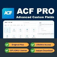 Advanced Custom Fields Pro Plugin ( GPL Version )