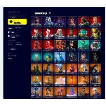 ЖИРНЮЩИЙ АКК 158 СКИНОВ, 233 КИРКИ, 175 ДЕЛЬТИКОВ 1850 V-Bucks