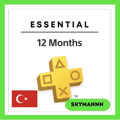 PlayStation PS PLUS ESSENTIAL 12 МЕСЯЦЕВ ТУРЦИЯ БЫСТРО - irongamers.ru