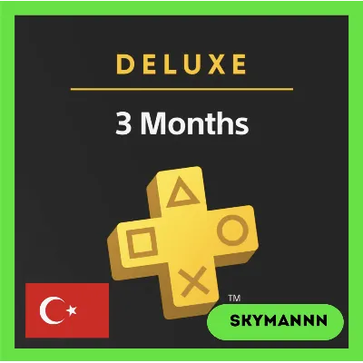 PlayStation PS PLUS DELUXE | 3 МЕСЯЦА ТУРЦИЯ | БЫСТРО - irongamers.ru