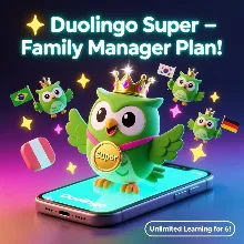 Подписки Duolingo Super Family