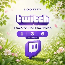 Twitch Gift Subscription | 1, 3, or 6 Month Plan - irongamers.ru