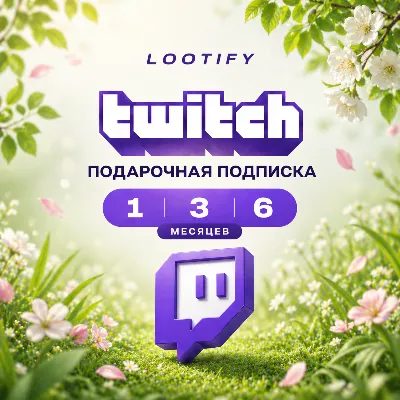 ПОДАРОЧНАЯ ПОДПИСКА 1/3/6 | ТВИЧ САБКА - irongamers.ru