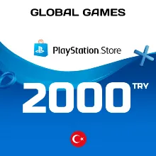 Карта PlayStation PSN 2000 TRY Турция КОД ПОПОЛНЕНИЯ