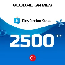 Карта PlayStation PSN 2500 TRY Турция КОД ПОПОЛНЕНИЯ