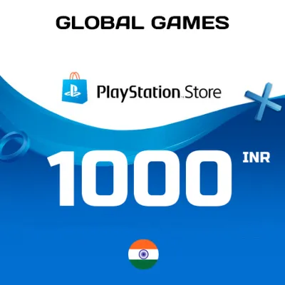 Карта PlayStation PSN 1000 INR Индия КОД ПОПОЛНЕНИЯ - irongamers.ru