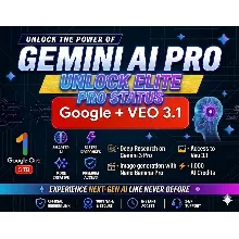 Gemini AI Pro 6 MONTHS ACCESS Google One 5 TB + Veo 3.1