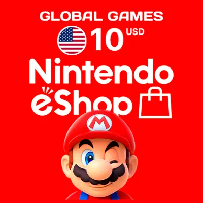 NINTENDO eSHOP $10 USD США КАРТА ПОПОЛНЕНИЯ - irongamers.ru