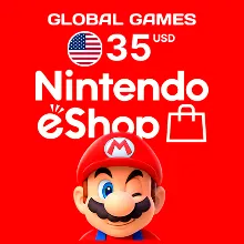 NINTENDO eSHOP $35 USD США КАРТА ПОПОЛНЕНИЯ