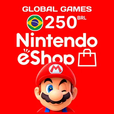 NINTENDO eSHOP 250 BRL Бразилия КАРТА ПОПОЛНЕНИЯ - irongamers.ru