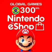 NINTENDO eSHOP 300 BRL Brazil GIFT CARD