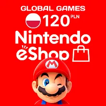 NINTENDO eSHOP 120zl PLN Польша КАРТА ПОПОЛНЕНИЯ