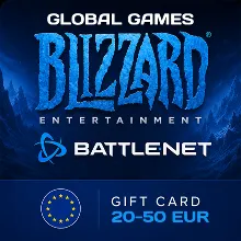 Карта Blizzard 20-50€ ЕВРО (Battle.net) EU