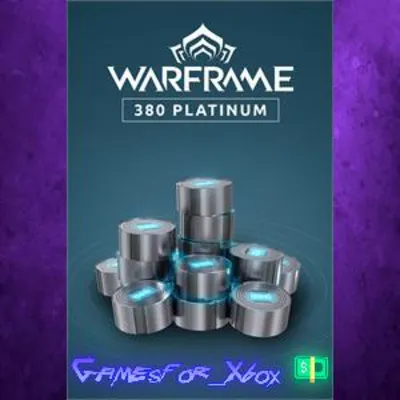 Warframe 380 Platinum XBOX DLC - irongamers.ru
