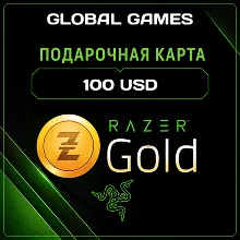 Razer Gold $100 USD Global КАРТА ПОПОЛНЕНИЯ